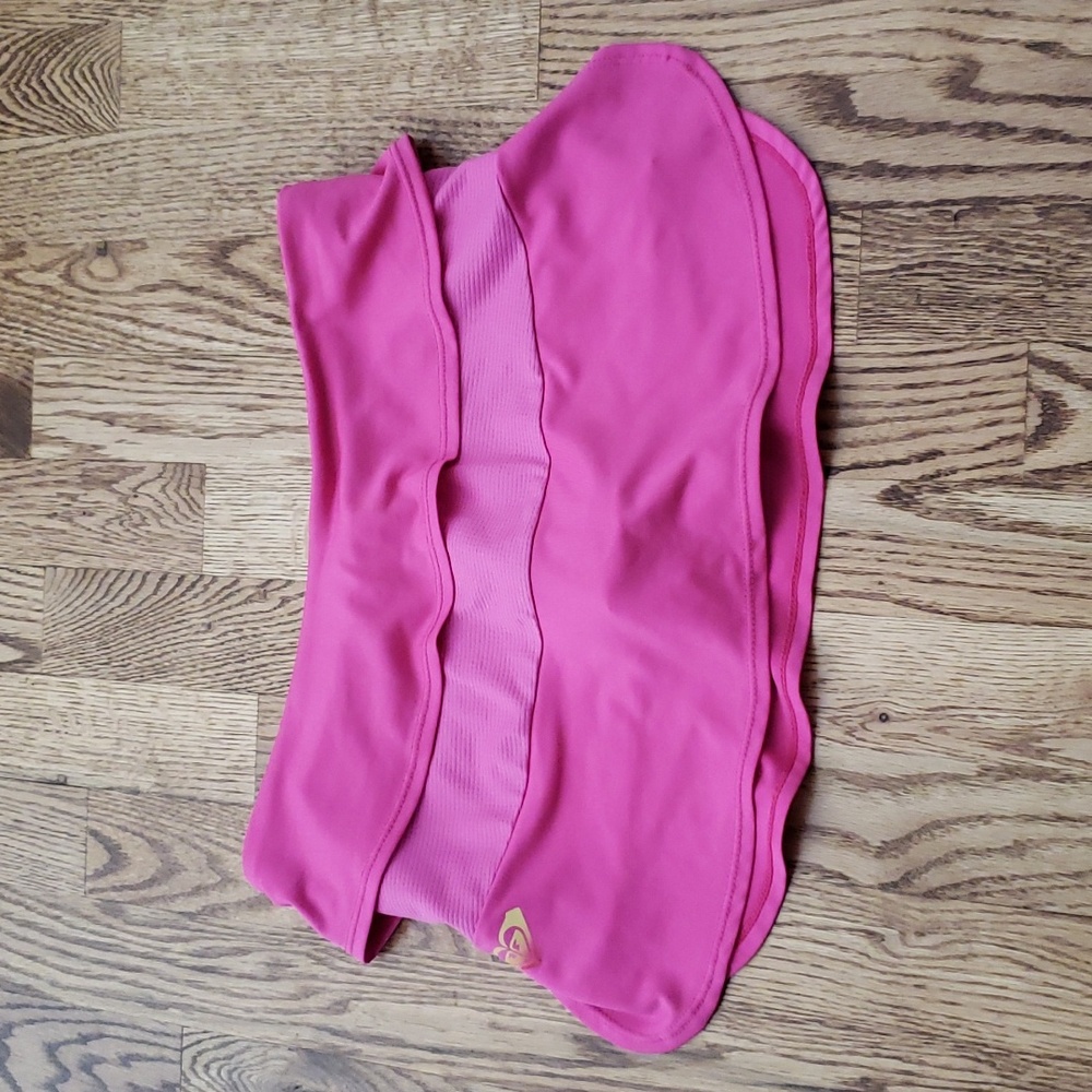 (XS) Roxy Athletix Mini Activewear Skirt Workout Beach Pool Running Swimwear